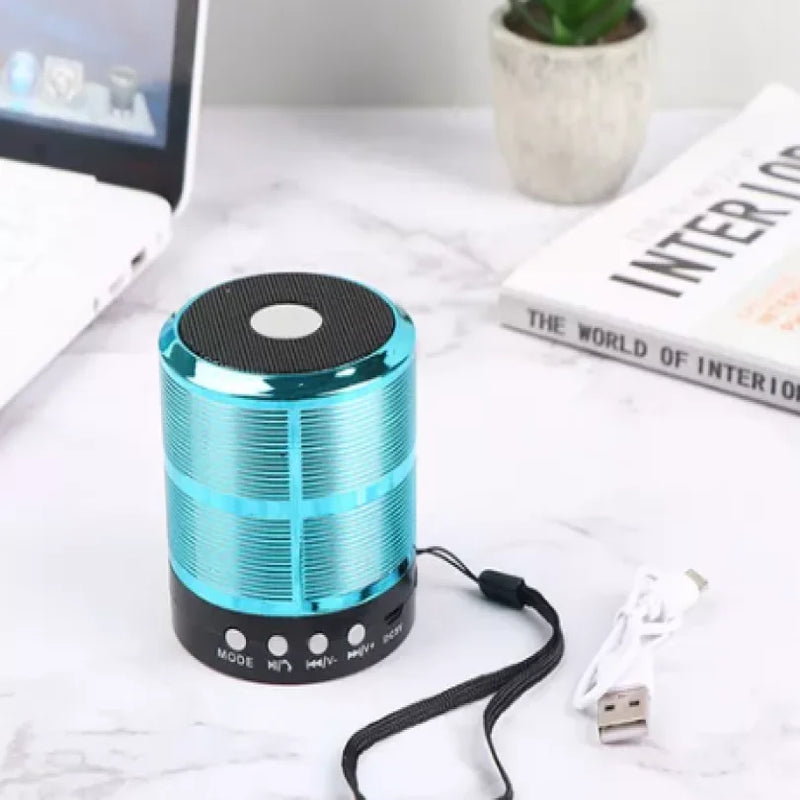 Mini Caixa De Som Bluetooth Sem Fio Portátil Potente